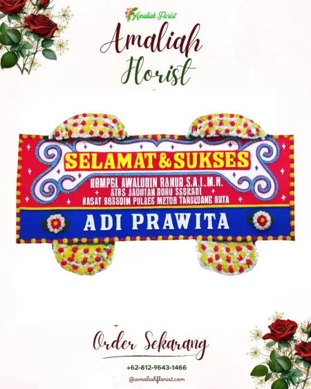 Papan Bunga Ucapan Selamat Nglojo